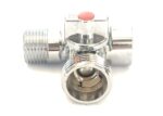 Кран трехпроходной REMER 260 1/2" х 1/2" х 3/4" — изображение 4